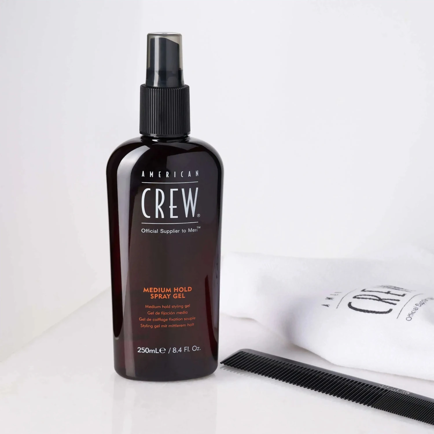 American Crew MEDIUM HOLD SPRAY GEL 4 American Crew MEDIUM HOLD SPRAY GEL - Image 2