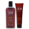American Crew REGIMEN HYDRATION & HOLD DUO -Cliomakeup Shop Giftset daily deep shampoo firm hold gel