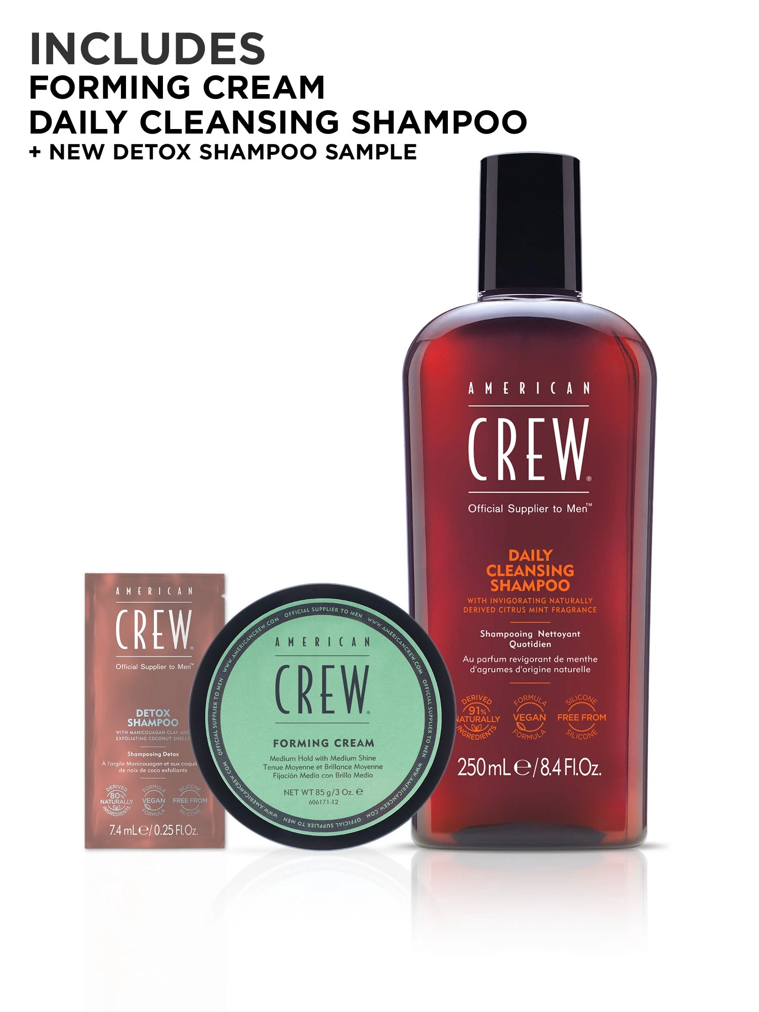 American Crew FATHER'S DAY FORMING CREAM SET 4 American Crew FATHER'S DAY FORMING CREAM SET - Image 2