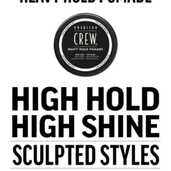 American Crew HEAVY HOLD POMADE -Cliomakeup Shop heavy hold pomade pdp 2023 benefits
