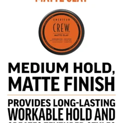 American Crew MATTE CLAY -Cliomakeup Shop matte clay pdp 2023 benefits